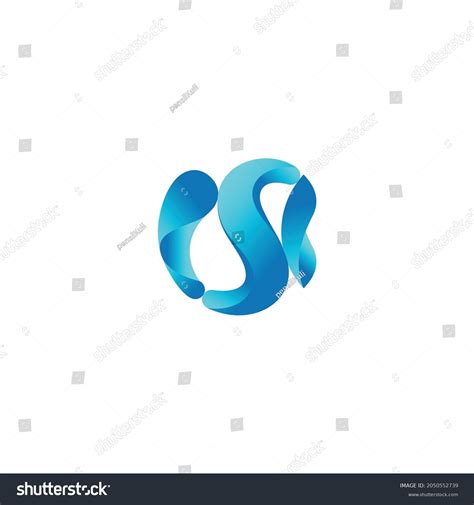 Isc Logo Design Minimalist Illustration Stock Vector (Royalty Free ...