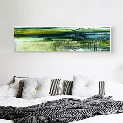 Large Horizontal Wall Art Long Narrow Horizontal Wall Art | Etsy