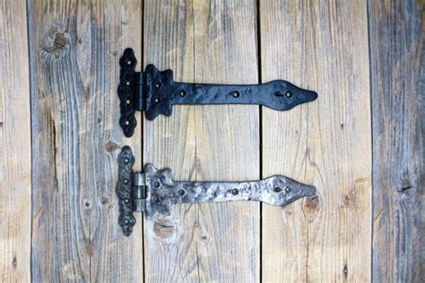 Decorative Hinges Cast Iron Barn Shed or Gate Door Hinge - Etsy