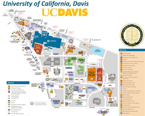 UC Davis Campus Map - University of California, Davis - UCD ...