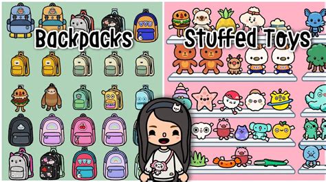 Toca Boca Bags & Stuffed Toys 😱😍 | Toca Life World Secrets | NecoLawPie ...