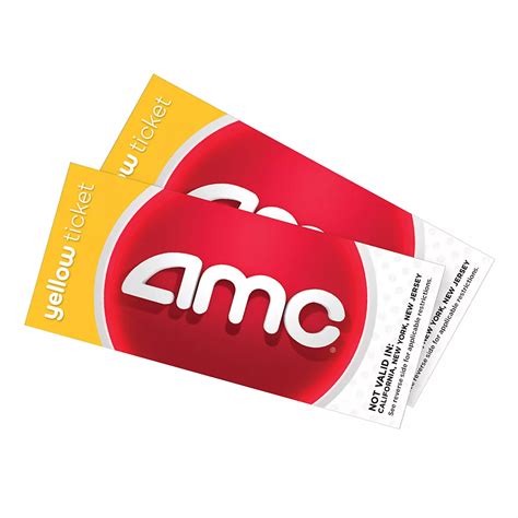 AMC 2 Yellow Tickets | BJ's Wholesale Club