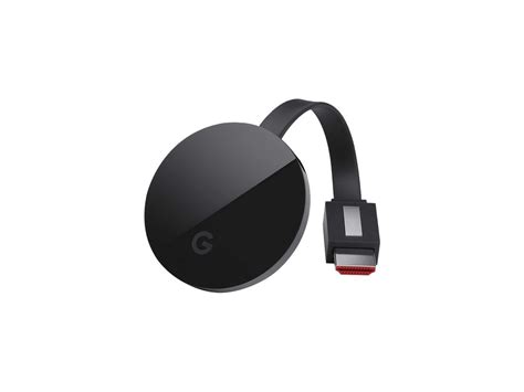 Google Chromecast Ultra, Stream 4K and HDR, Built-in Ethernet Adapter ...