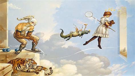 Salvador Dali Optical Illusion Paintings