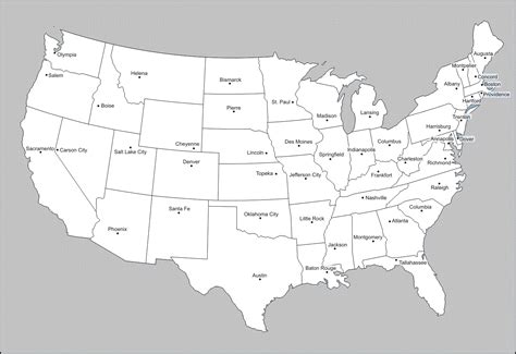 Blank US Map | United States Blank Map | United States Maps