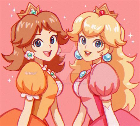 Princess Peach and Daisy by https://www.deviantart.com/sakurakiss777 on ...