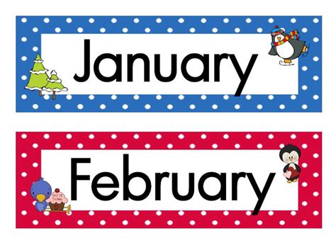 Months Of The Year - ClipArt Best