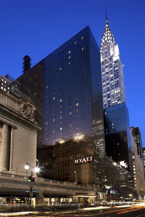 Grand Hyatt, between Grand Central and the Chrysler Building on 42nd ...