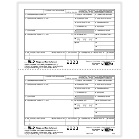 Printable Form W 2 Copy A - Printable Forms Free Online