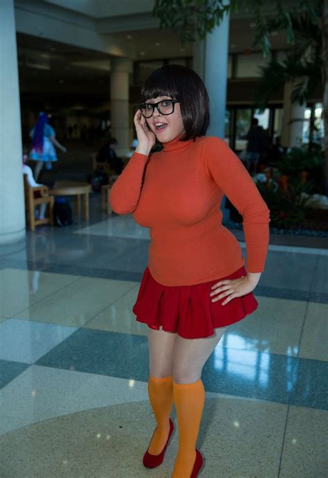 Velma costume, Velma cosplay, Cosplay female