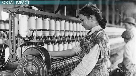 Textile Mills in the 1800s | Industrial Revolution & History - Lesson ...