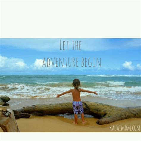 So The Adventure Begins Quote - adventure quote. Life is for adventures ...