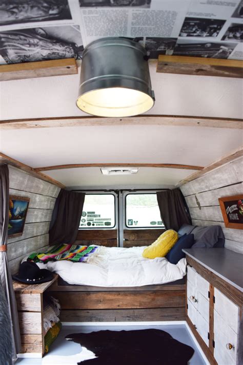 Our Custom, Modern Boogie Van – A Small Life | Van living, Van interior ...