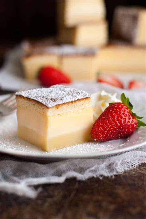 Magic Three Layer Custard Cake | RecipeTin Eats