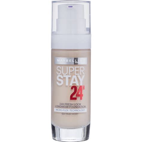 Maybelline Superstay 24HR Foundation - True Ivory | BIG W