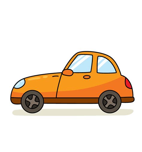 Cartoon Graphic design - Orange cartoon car material png download - 994 ...