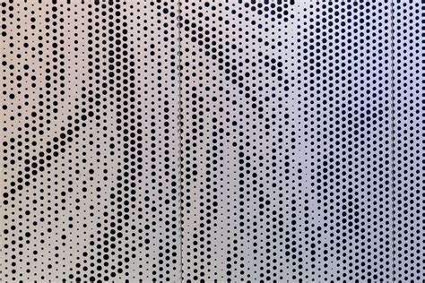 Perforated Metal Screen Texture