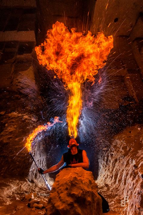 Fire Breathing - Bert Beckers Photography