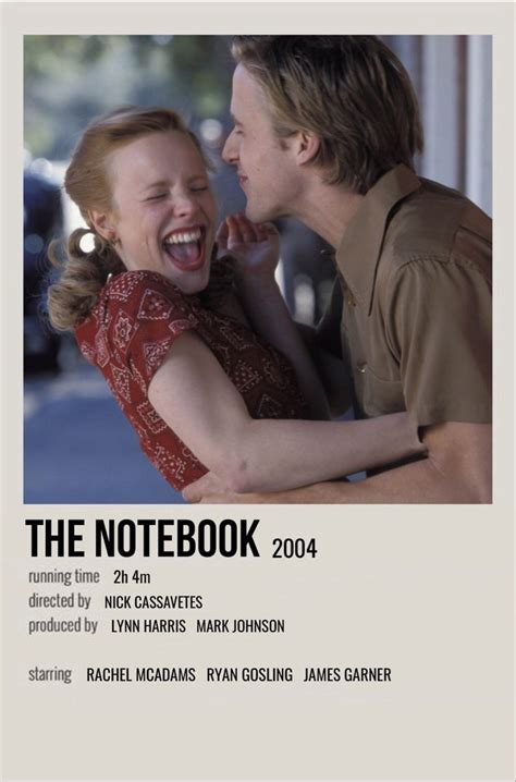 The Notebook Movie Poster Credits