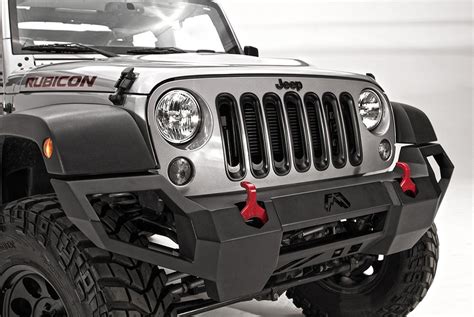 Fab Fours® - Jeep Wrangler 2007-2016 Vengeance Full Width Front HD Bumper