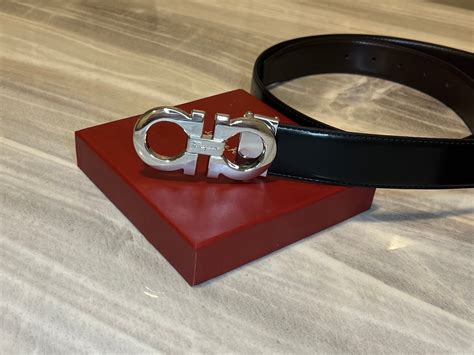 Men Ferragamo Leather Belt - Etsy