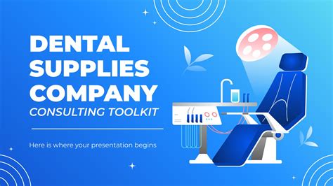 Dental Supplies Company Consulting | Google Slides & PPT