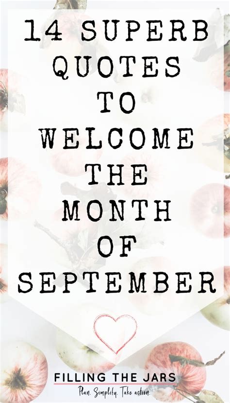 September Quotes: 14 Happy and Poetic Quotes to Welcome the Month ...