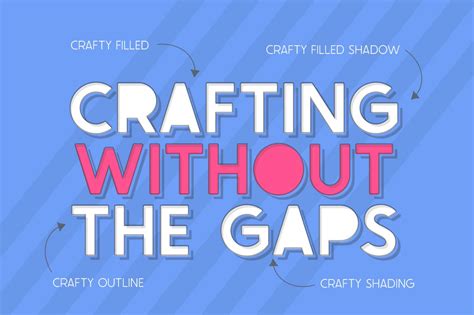 The Crafty Font Collection - 24 Fonts (522428) | Packs / Bundles | Font ...