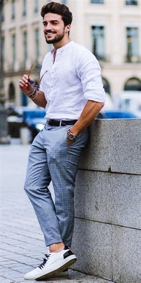 40 Best Tucked In Shirt Outfits For Men – Macho Vibes