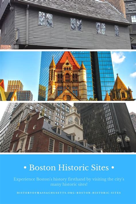 Experience Boston's history firsthand by visiting the city's many ...