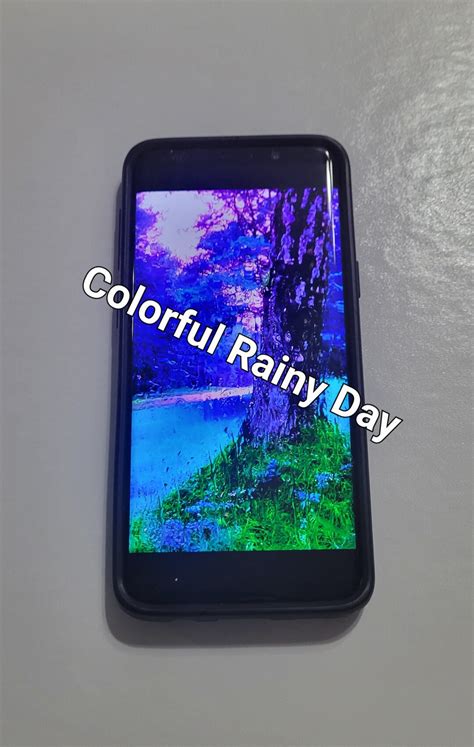 Colorful Rainy Day Wallpaper - Etsy