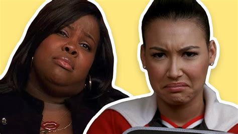 glee's iconic facial expressions - YouTube