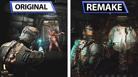 Dead Space Remake Gameplay Comparison Video Shows Impressive Lighting ...