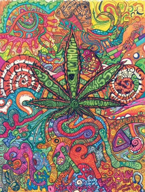 🔥 [50+] Psychedelic Weed Wallpapers | WallpaperSafari