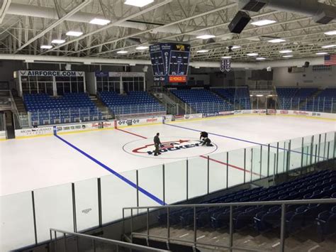 Center Logo Complete at USA Hockey Arena