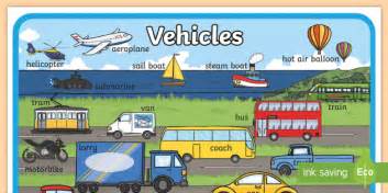 Large Transport Display Poster (Teacher-Made)