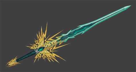 ArtStation - Crystal Lightning Sword