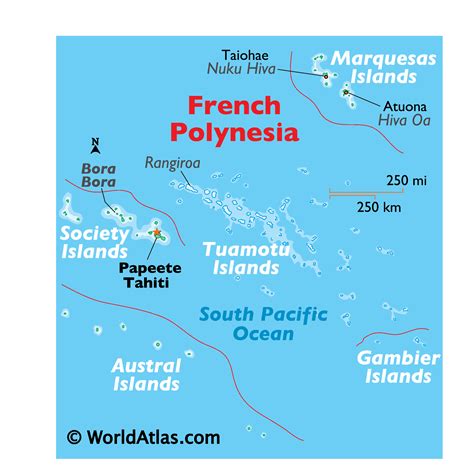 French Polynesia Maps & Facts - World Atlas