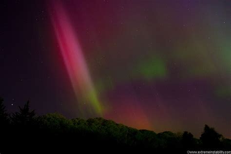 Extreme class geomagnetic storm produces bright auroras far south over ...