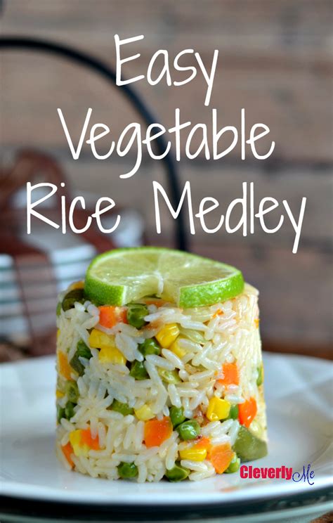 Easy Vegetable Rice Medley Recipe | Cleverly Me - South Florida ...