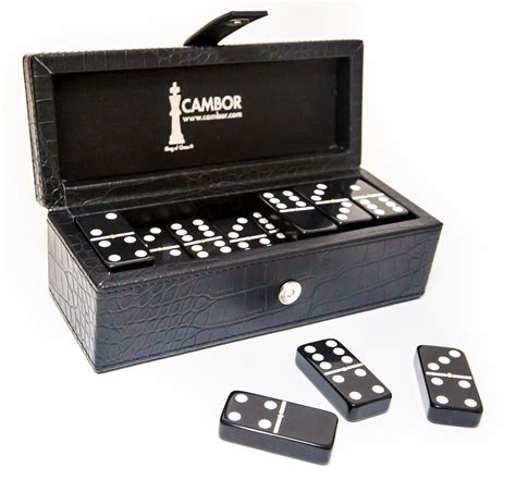 Cambor's Jumbo Size Double Six Dominoes Set - Double Six Dominoes ...