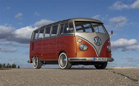 Volkswagen Unveils E-Bulli Microbus, an Electric Take on the Classic ...