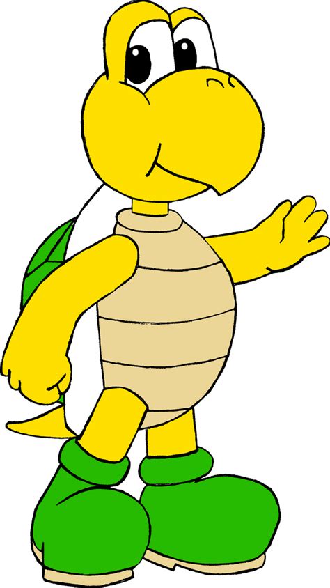 Koopa Troopa Couleur T MODBEN by popoquake on DeviantArt