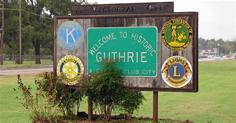 Geographically Yours Welcome: Guthrie, Oklahoma