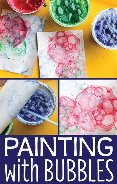 Bubble Painting Made Easy - The Best Art Activities for Kids | Art ...