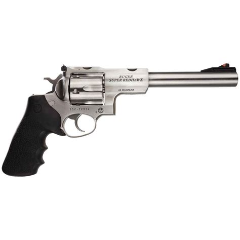 Ruger Super Redhawk 44 Magnum 7.5in Stainless Revolver – 6 Rounds – In ...