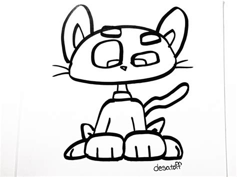 How to Draw a Cute Cartoon Cat: Easy Step-by-Step Guide - FeltMagnet