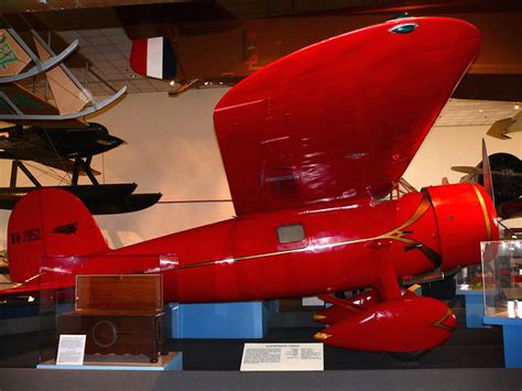 Lockheed Vega 5b, flown by Amelia Earhart in her 1932 transatlantic ...