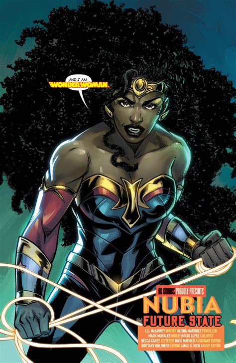 Nubia is glorious! She is Wonder Woman indeed! [Future State: Immortal ...