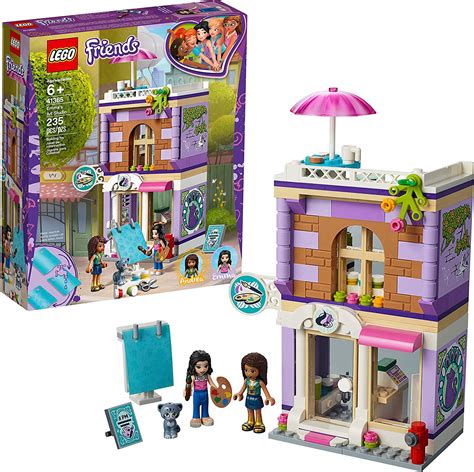 LEGO Friends Emma’s Art Studio 41365 Building Kit, 2019 (235 Pieces) $16.24